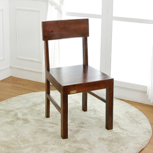 [스크래치C등급][Morris] 빈티지 원목 인테리어 의자